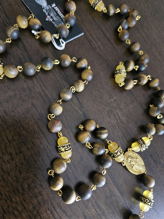 Tiger Eye Rosary