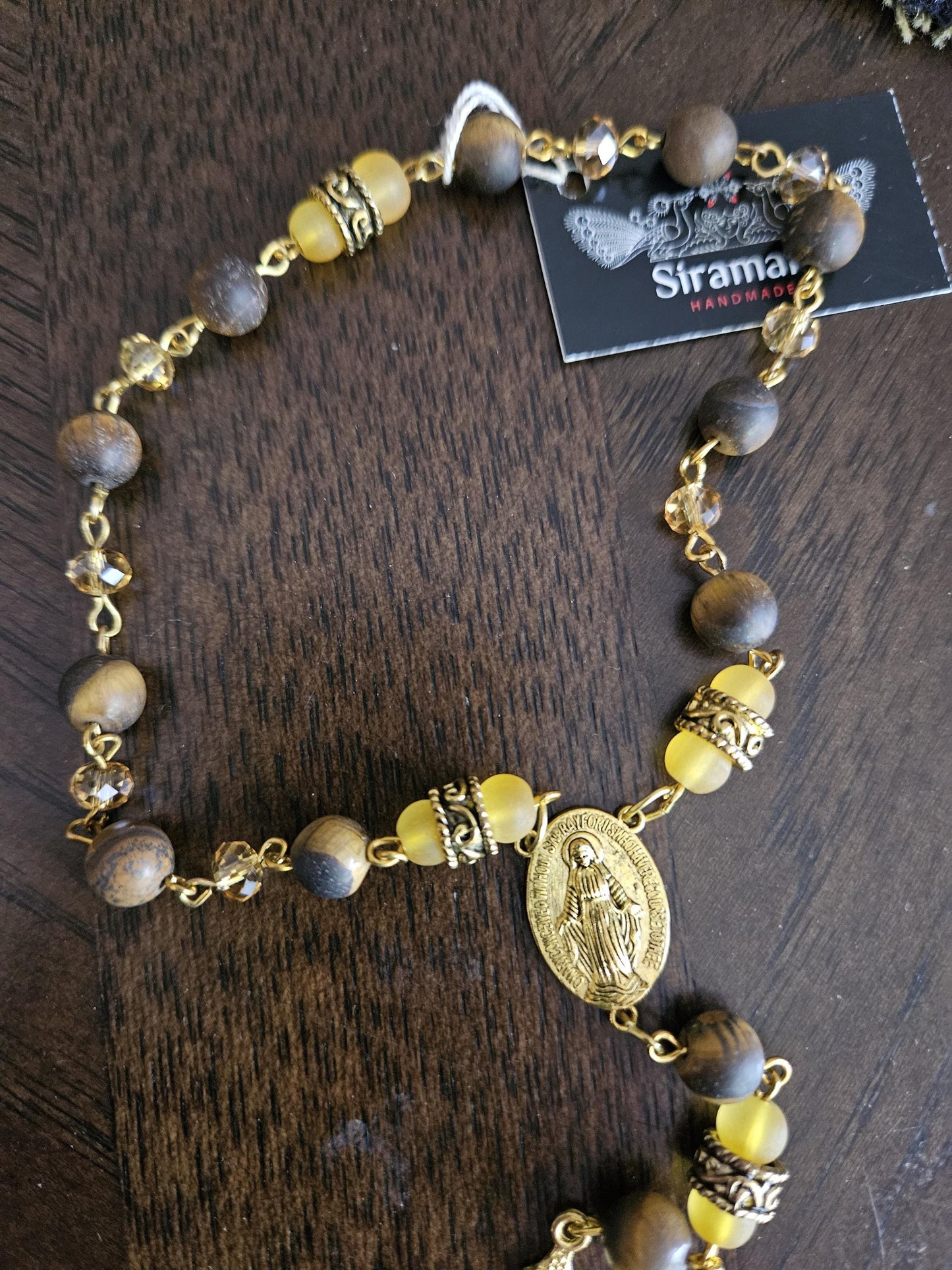 Tiger Eye Rosary
