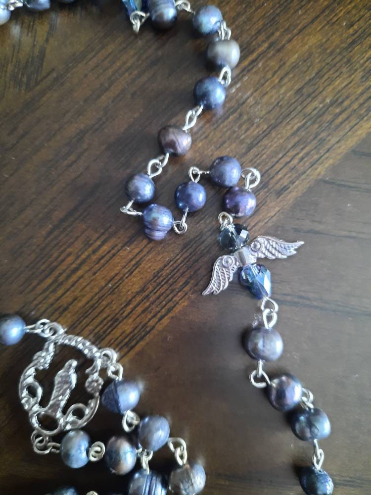 Black Pearl Rosary