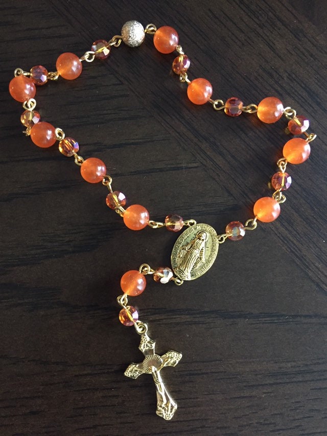 Jade Pocket Rosary