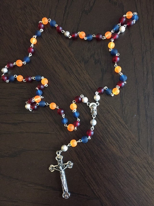 Frosted Glass Armenian Rosary