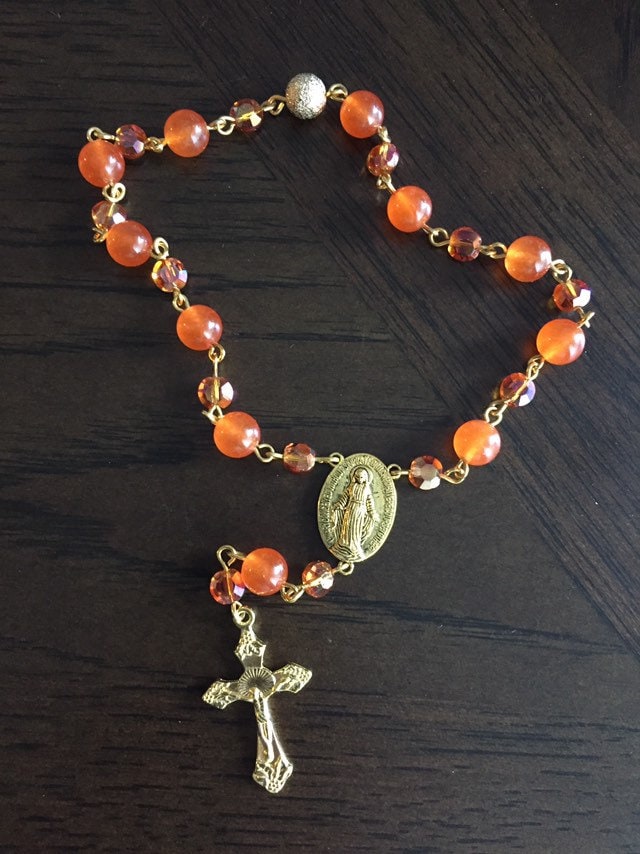 Jade Pocket Rosary