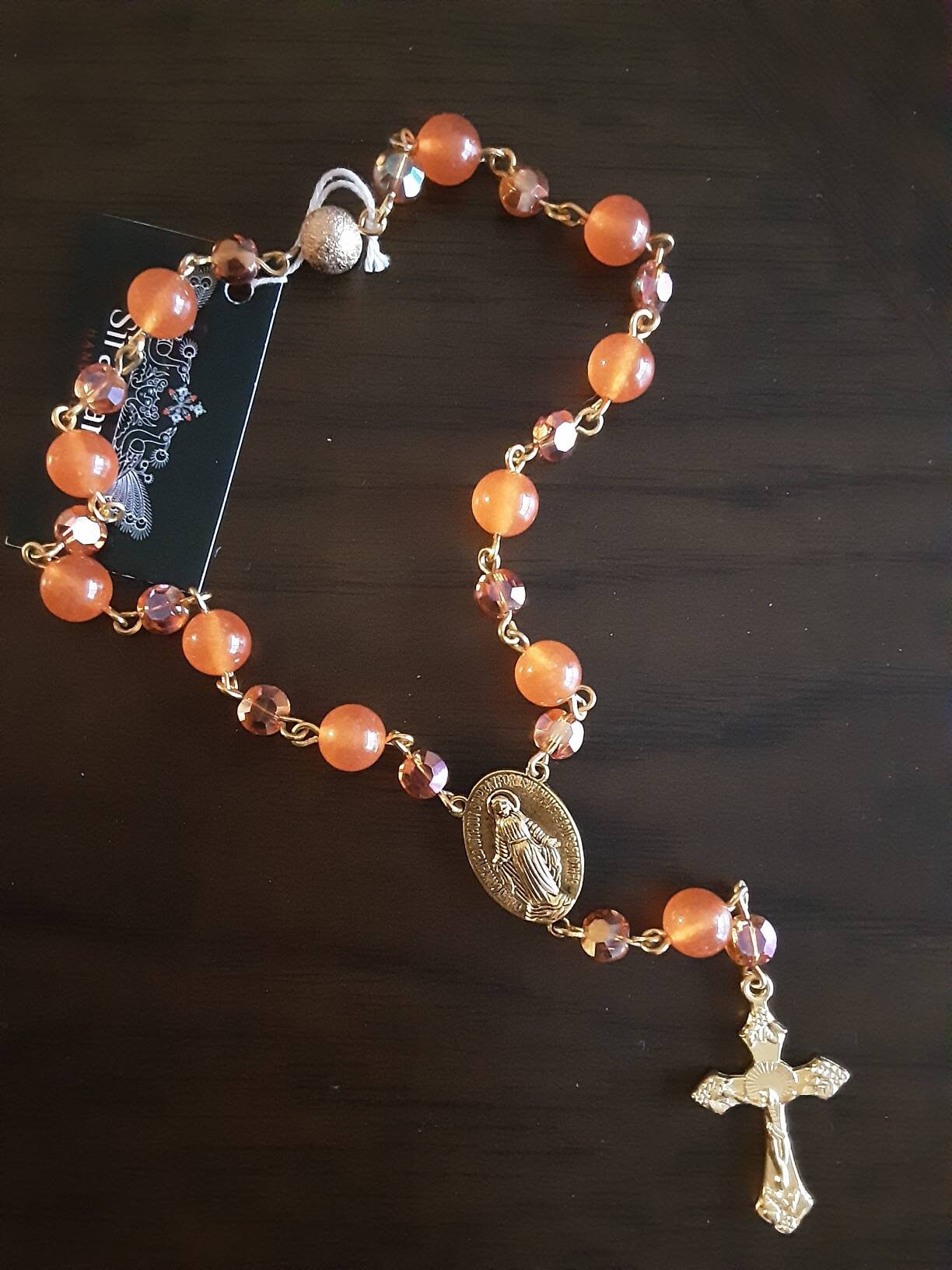 Jade Pocket Rosary
