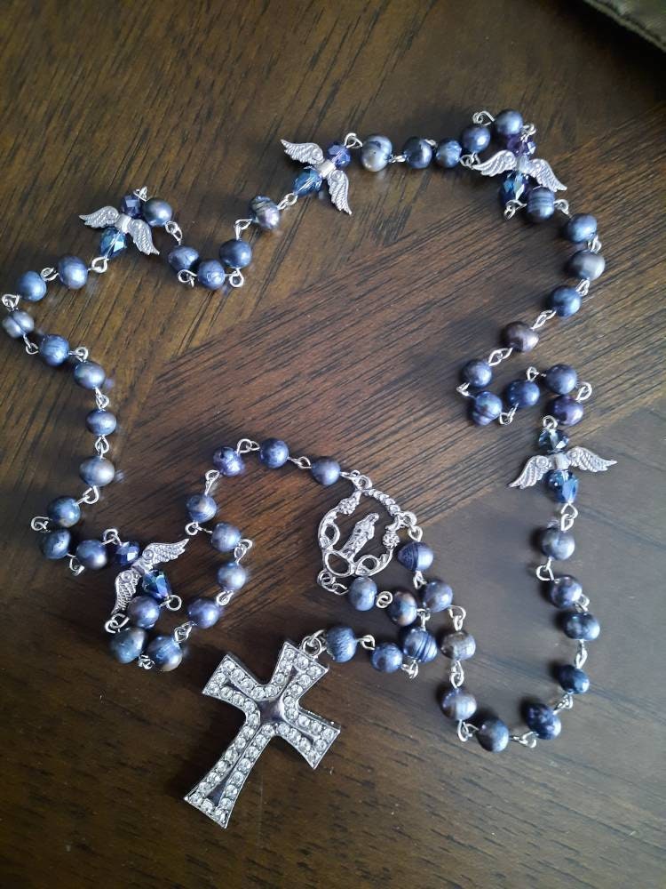 Black Pearl Rosary