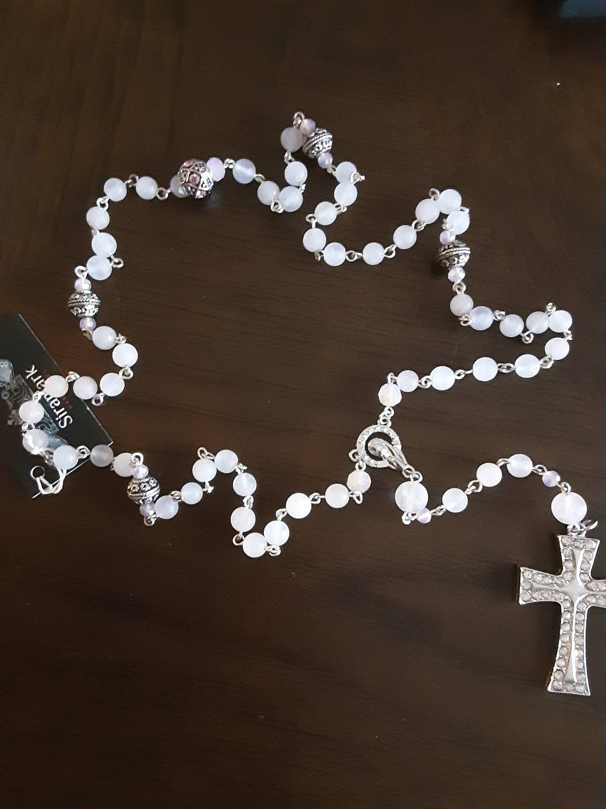 Rose Quartz Natural Stone Rosary