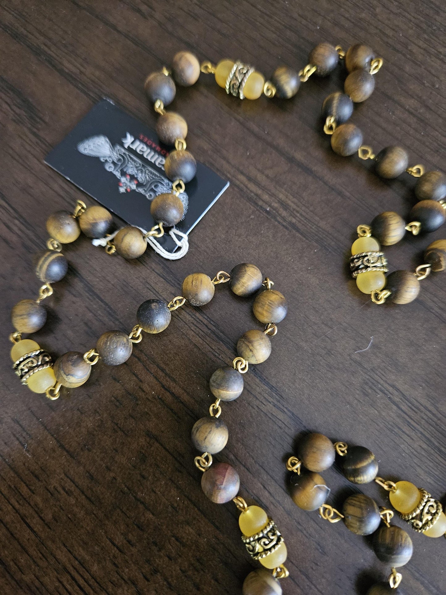 Tiger Eye Rosary